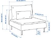 Ikea Soderhamn vienvietis fotelis - nuotraukos Nr. 4