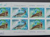 Ukraina 2002 jūros fauna, švarus,bukletas Michel