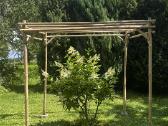 Bambukinė pergola ir bambukinės sienelės - nuotraukos Nr. 6
