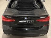 Vaikiškas vienvietis elektromobilis Bmw 6 GT juoda - nuotraukos Nr. 2