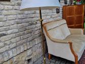 Vintažinis mid century žalvario toršeras - nuotraukos Nr. 7