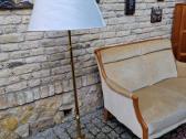 Vintažinis mid century žalvario toršeras - nuotraukos Nr. 21