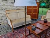 Vintažinis mid century žalvario toršeras - nuotraukos Nr. 26