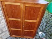 Vintažinė mid century kampinė tikmedžio indauja - nuotraukos Nr. 2