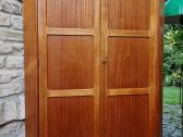 Vintažinė mid century kampinė tikmedžio indauja