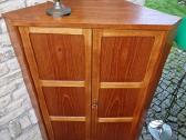 Vintažinė mid century kampinė tikmedžio indauja - nuotraukos Nr. 10