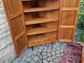 Vintažinė mid century kampinė tikmedžio indauja - nuotraukos Nr. 18
