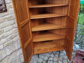 Vintažinė mid century kampinė tikmedžio indauja - nuotraukos Nr. 19