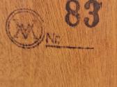 Vintažinė mid century kampinė tikmedžio indauja - nuotraukos Nr. 34