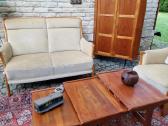 Vintažinė mid century kampinė tikmedžio indauja - nuotraukos Nr. 37