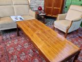 Vintažinis mid century riešutmedž. kavos staliukas - nuotraukos Nr. 24