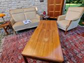 Vintažinis mid century riešutmedž. kavos staliukas - nuotraukos Nr. 34