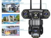 Sekiojanti kamera su Trimis objektyvais, WiFi 12mp - nuotraukos Nr. 3
