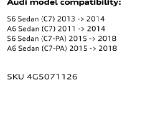 Audi A6 laikikliai modelis 4g5.071.126 - nuotraukos Nr. 5