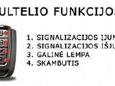 Dviračio signalizacija 3in1 komplektas - nuotraukos Nr. 4