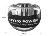 Giroskopinis riešo kamuolys Gyro Ball - nuotraukos Nr. 8