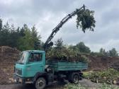 Krovinių pervežimas savivarčiu su kranu - nuotraukos Nr. 3