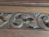 Drožinėta detalė, raudonmedžio ornamentai. - nuotraukos Nr. 3