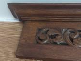 Drožinėta detalė, raudonmedžio ornamentai. - nuotraukos Nr. 4