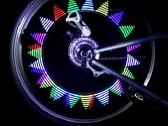 14 LED Rgb Dviračio Ratų Stipinų Žibintai 2 vnt