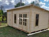 Sodo namas vasarnamis sodnamis 6x4m 24m2 - nuotraukos Nr. 2