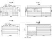 Sodo namas vasarnamis su terasa 6x4m 24m2 - nuotraukos Nr. 7