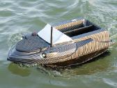 Flytec V080 pašarų laivelis su echolotu, 180 taškų