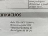 Naujas ultragarsinis oro drėkintuvas - nuotraukos Nr. 7
