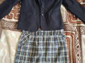 Parduodu mergaitišką uniformą ir sijonuką pirmokei