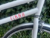 Baltos Spalvos Miesto Dviratis „finna“ - nuotraukos Nr. 5