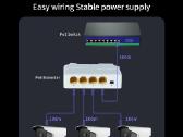 Poe splitter/switch/kartotuvas. 1gbs. 4 port - nuotraukos Nr. 3