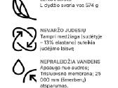 Vyriška lengva neperšlampama striukė „mh500 - nuotraukos Nr. 15