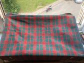 Antikvarinis medžiaginis lagaminas, 55 x 35 x 14 c - nuotraukos Nr. 11