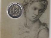San Marino 2025 2 euro moneta Michelangelo - nuotraukos Nr. 4