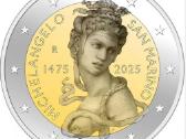 San Marino 2025 2 euro moneta Michelangelo - nuotraukos Nr. 7