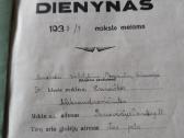 Dienynas 1938/9 - nuotraukos Nr. 2