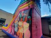 Parduodamas didelis saugus pripučiamas batutas