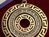 Prabangūs auksiniai Versace, Chanel pakabukai - nuotraukos Nr. 14