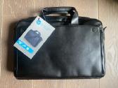 Hp executive black leather portfelis