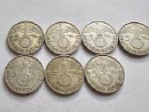 1936-1939 5 markiu kolekcija 7vnt - nuotraukos Nr. 2