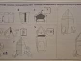 Žaidimui-kartoninė sudedama raketa - nuotraukos Nr. 3
