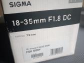 Lens for sony camera