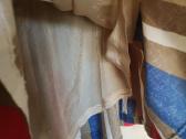 Rusvas dryžuotas saulės kliošo sijonas - nuotraukos Nr. 5