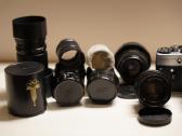 Zenit Em + 5 objektyvai + priedai - nuotraukos Nr. 2