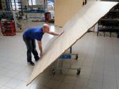 Vežimėlis plokščių transportavimui Lifter 150kg - nuotraukos Nr. 6