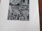Stasys Povilaitis. Grafika kosmoso tema 3. - nuotraukos Nr. 5