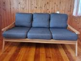Sofa ąžuoliniu rėmu - nuotraukos Nr. 5