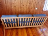 Sofa ąžuoliniu rėmu - nuotraukos Nr. 7