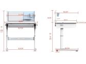 Naujas ergonominis augantis stalas vaikui - nuotraukos Nr. 3
