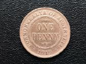 (178) 1 pensas 1919m. Australija